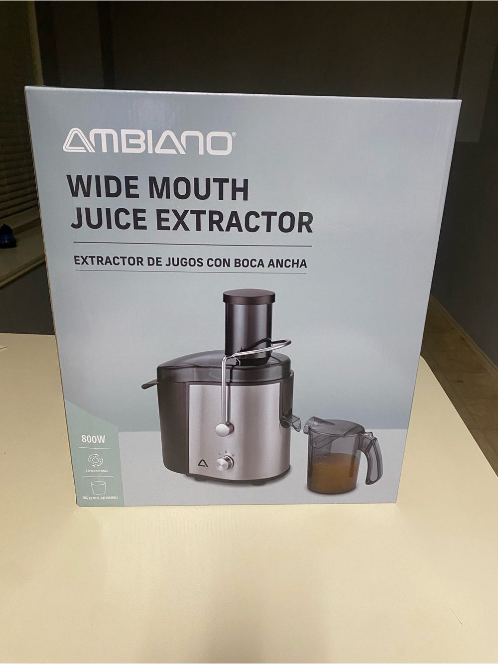Ambiano Wide Mouth Juice Extractor